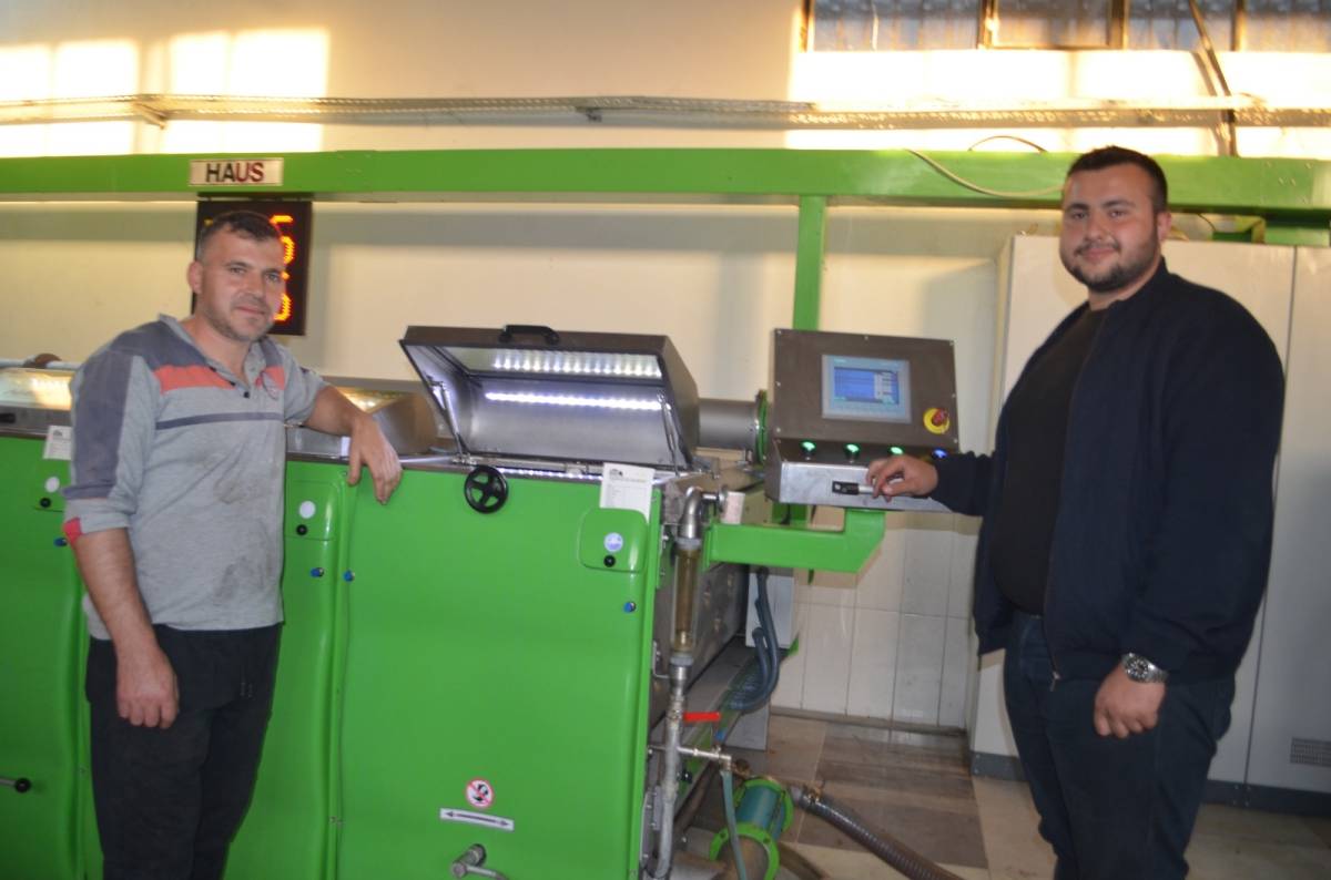 UNUTMAZ ZEYTİNYAĞI FABRİKASI ZEYTİN SIKIM SEZONUNU AÇTI