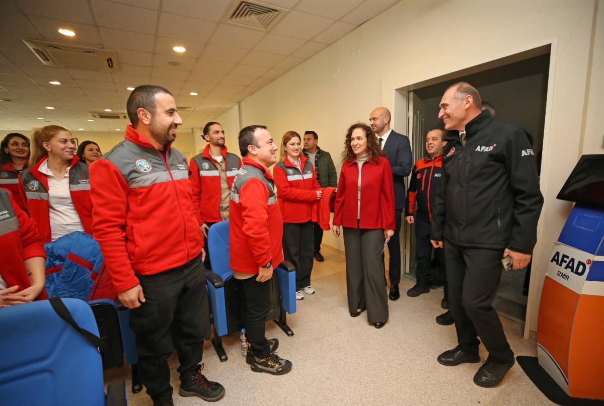 Karşıyaka’nın Arama Kurtarma Ekibi eğitimlerini tamamladı