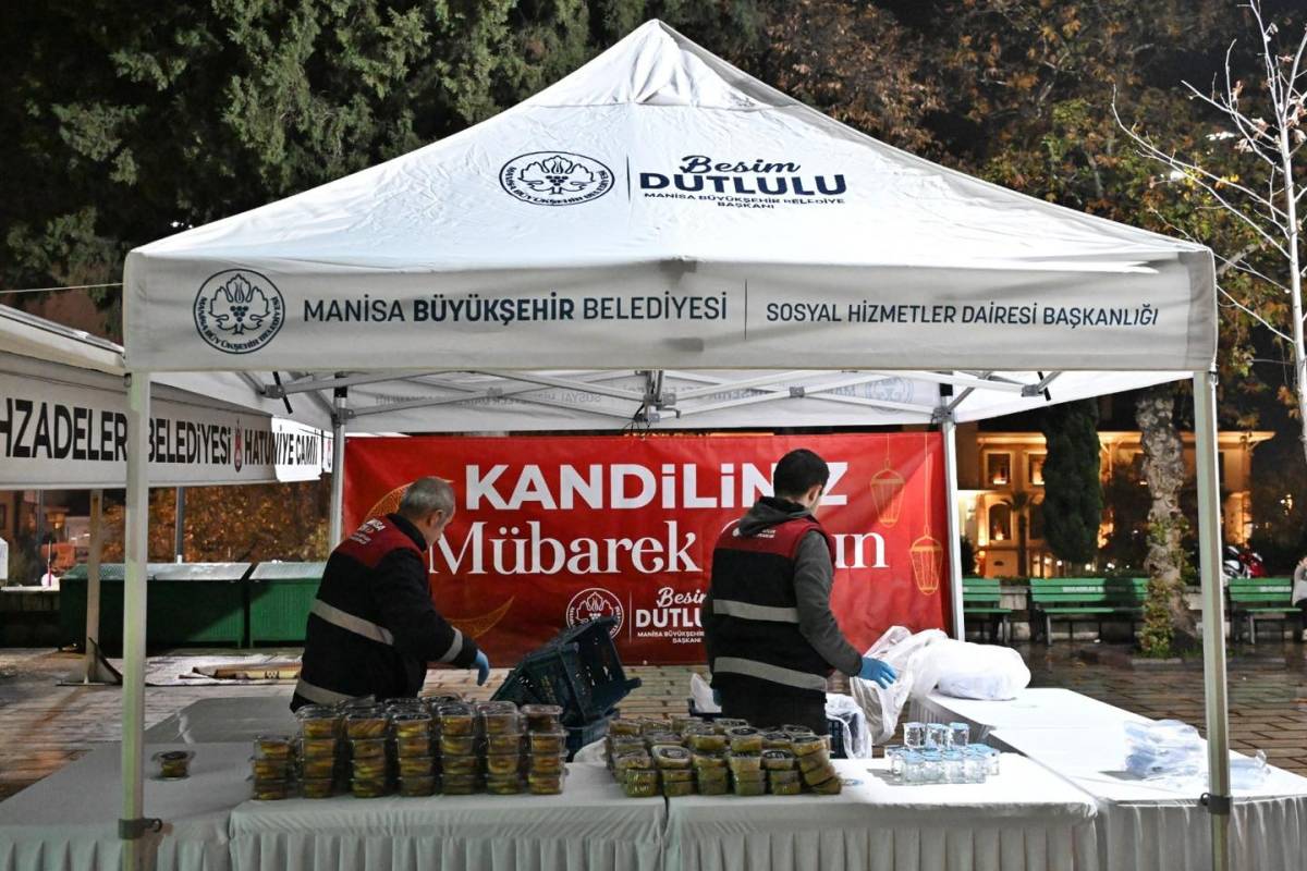 Manisa Büyükşehir’den Regaip Kandili İkramı