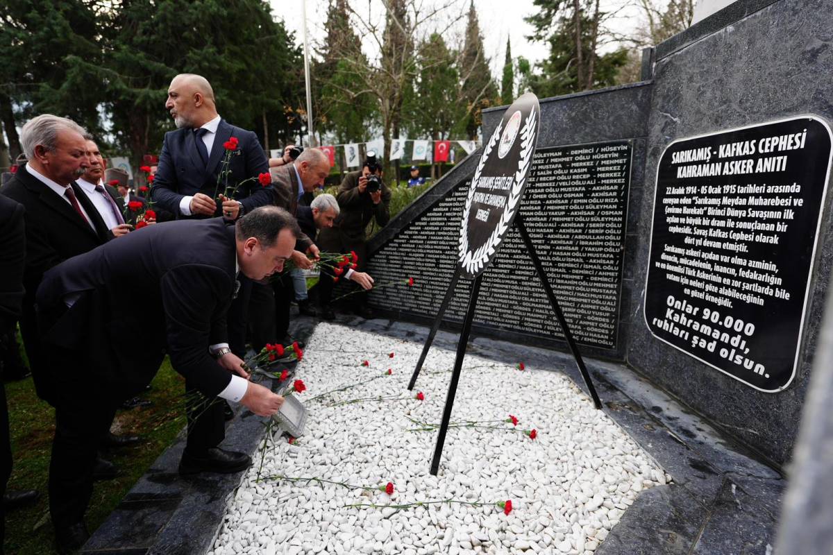 Manisa’da Sarıkamış’ın Beyaz Hüznü Anıldı