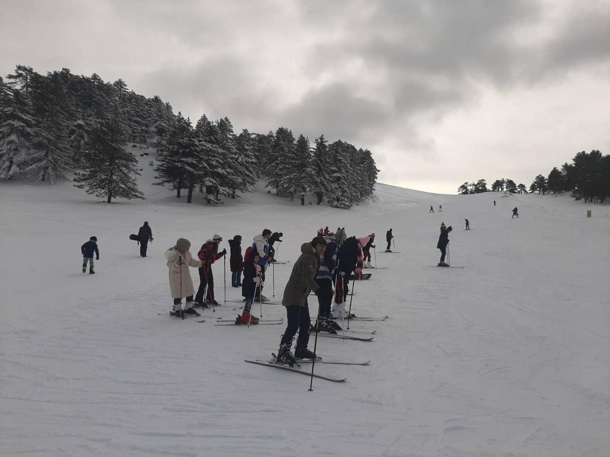 GEDİZ MURAT DAĞINDA KIZAK VE KAYAK FESTİVALİ 18 0CAK PAZAR GÜNÜ