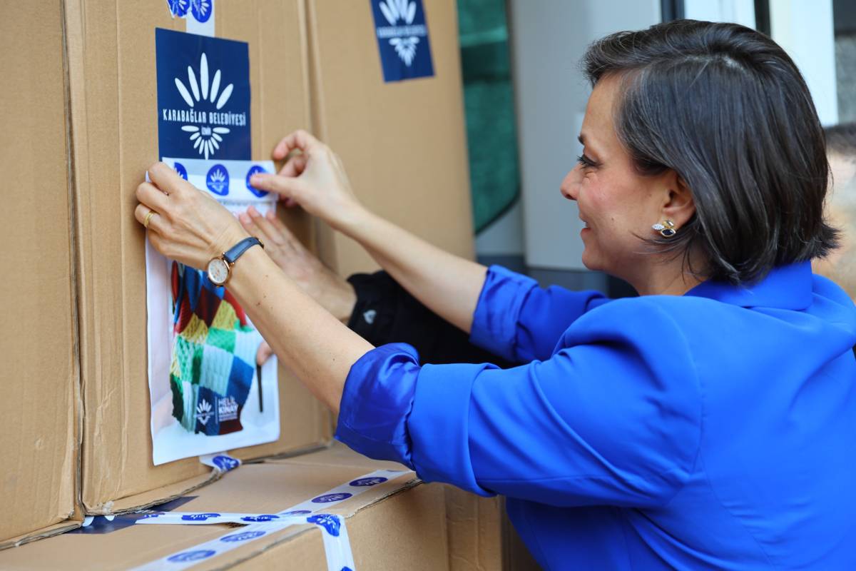 Karabağlar’dan Adıyaman’a İlmek İlmek Dayanışma