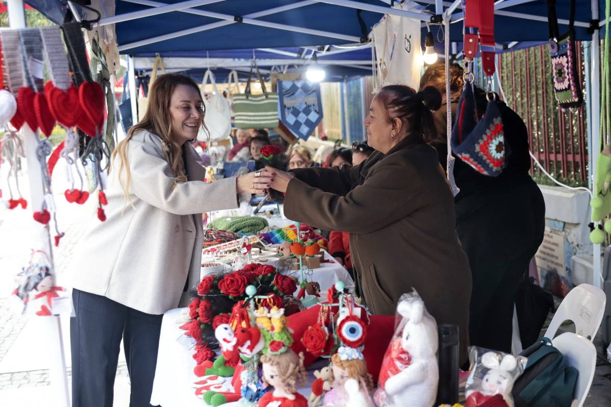 Konak’ın Sevgililer Günü El Emeği Kermesi başladı
