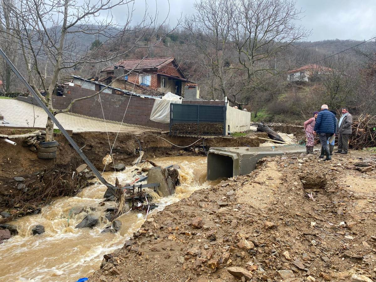 Ödemiş Belediyesi Kuvvetli Yağışlara Karşı Teyakkuzda