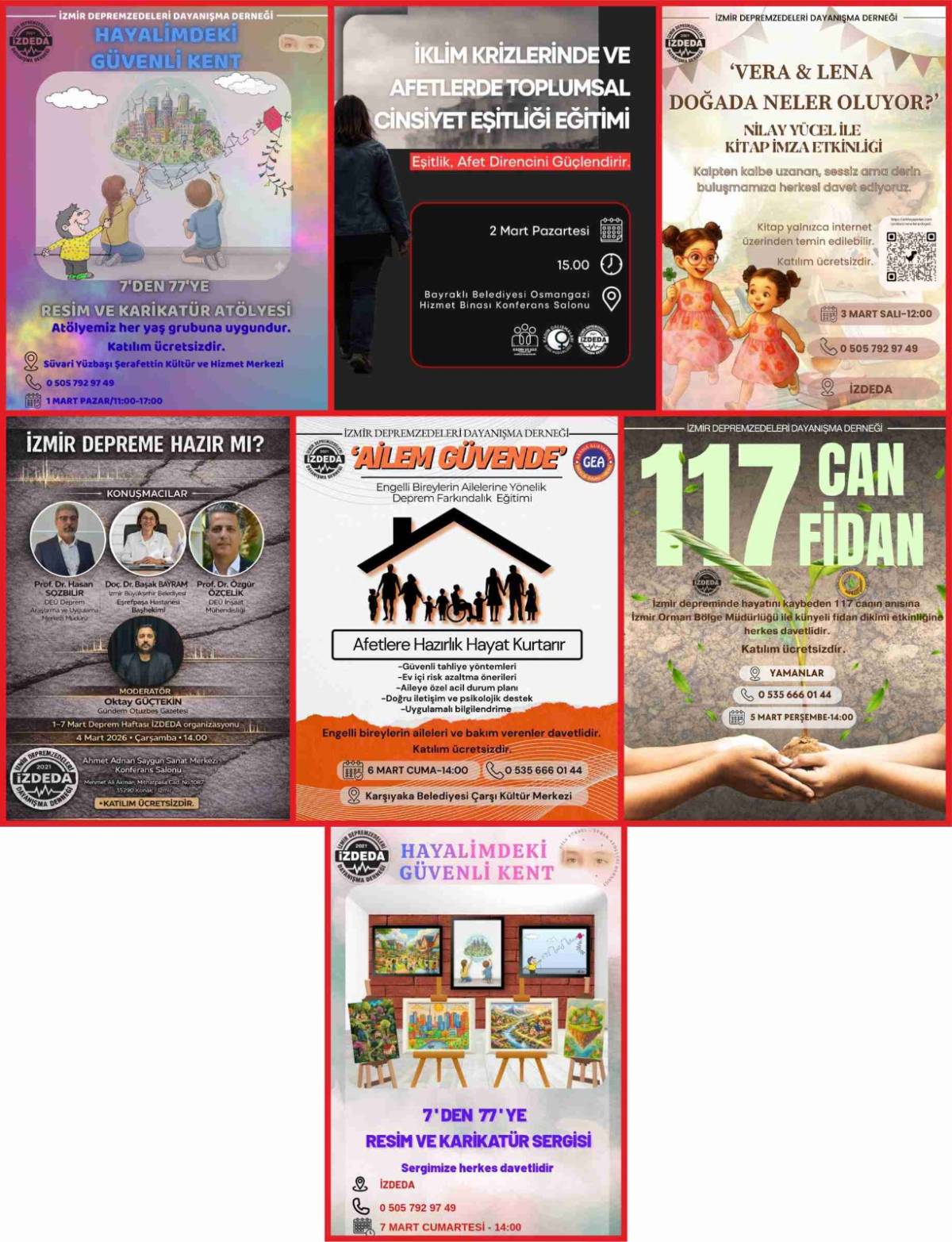 İZDEDA’dan deprem haftasında anlamlı program:  İzmir depreme hazır mı?