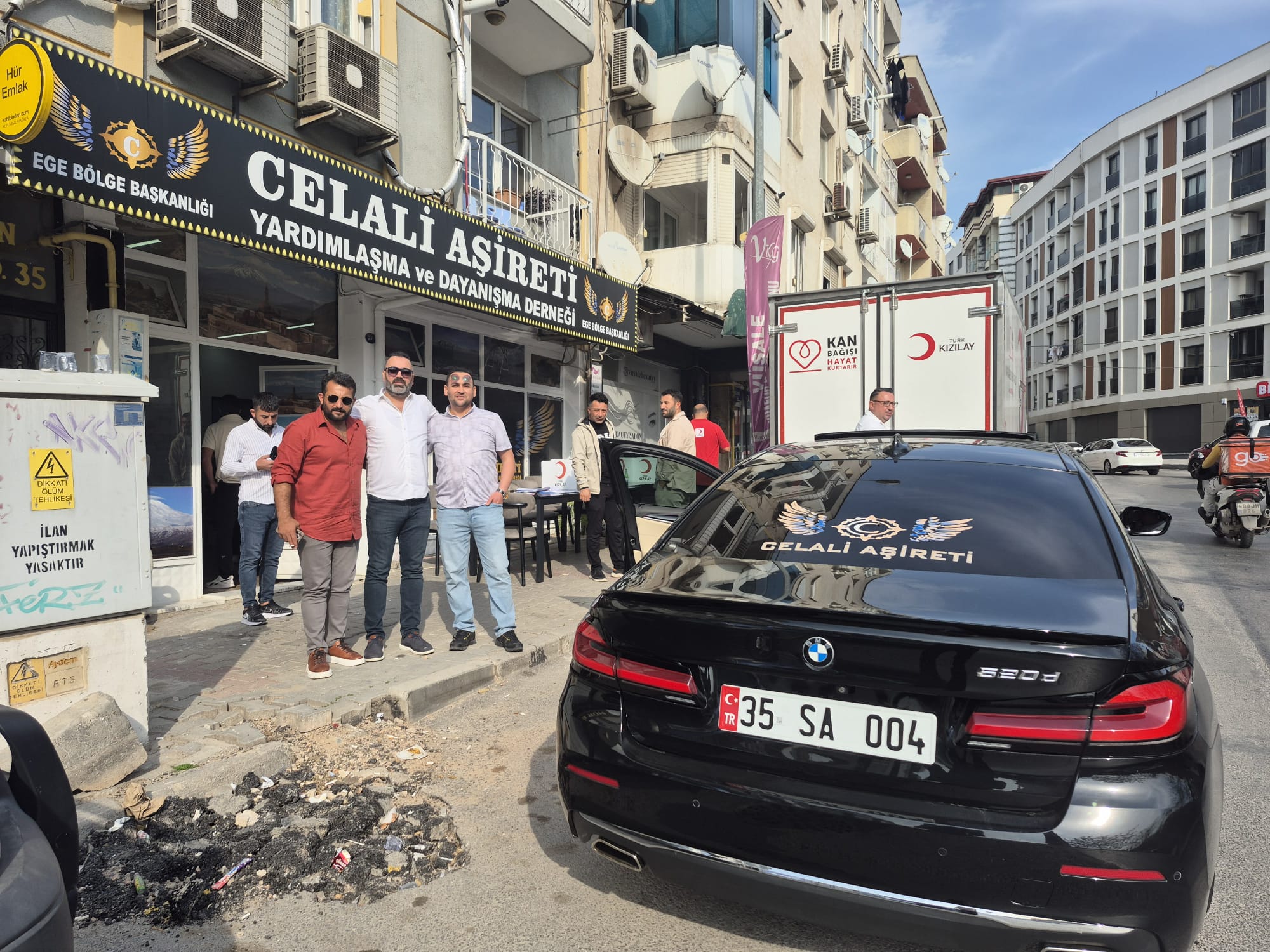 Celali Aşireti Ege Bölge Başkanlığı’ndan Kızılay’a Örnek Kan Bağışı Kampanyası