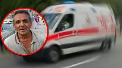 Yola savruldu... Bisikletlinin acı sonu!
